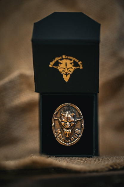 Krampusring Bronze