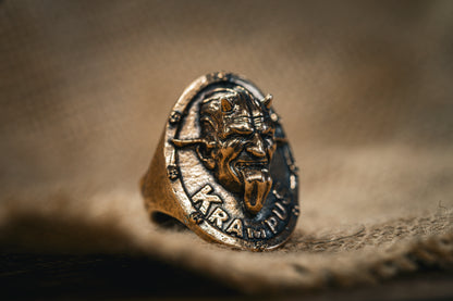 Krampusring Bronze